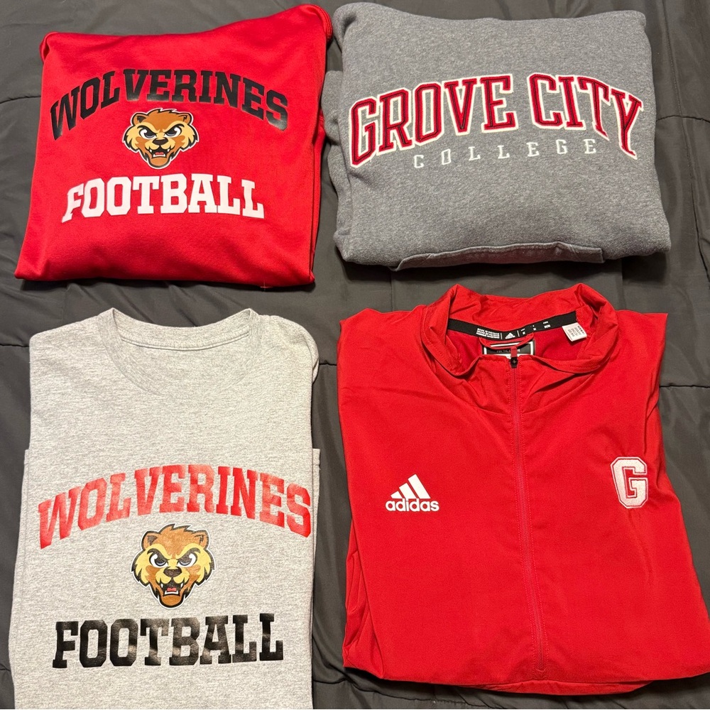 4 pieces of GCC clothing pieces